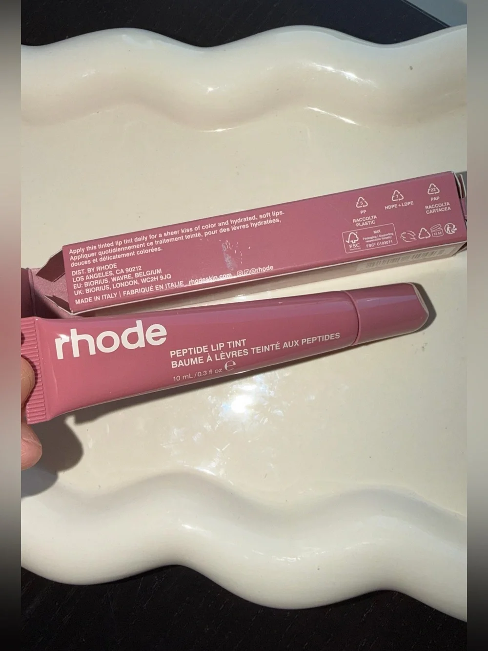 NIB rhode Peptide Lip Tint Nourishing Glaze